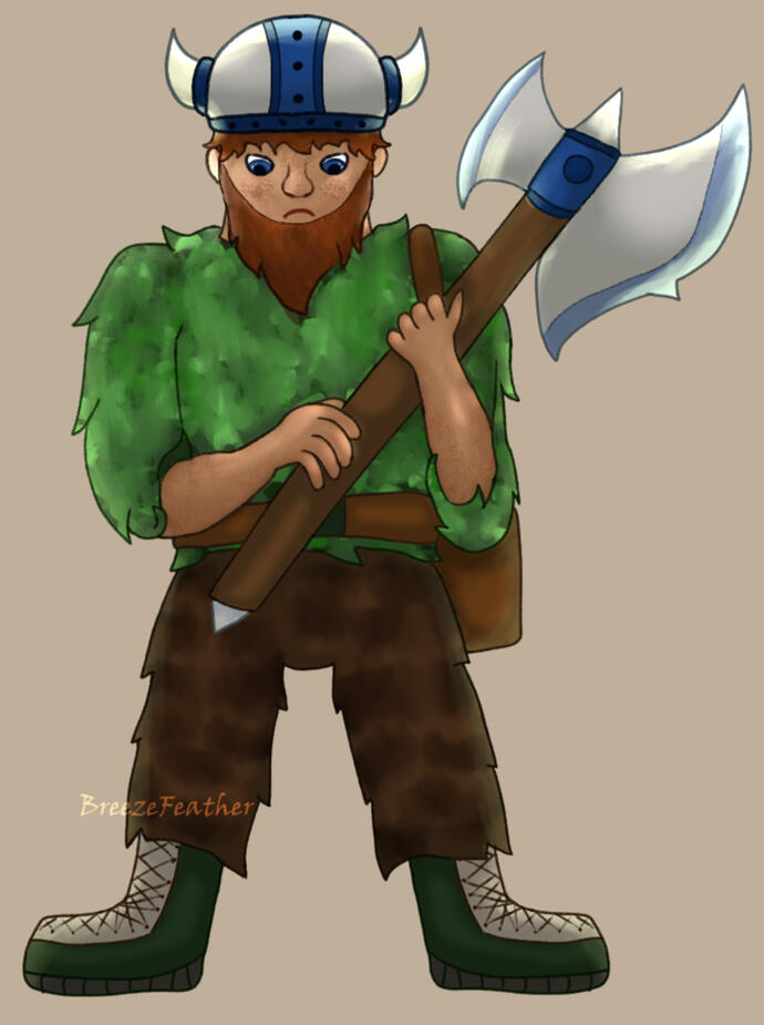 Fullbody Scene with Simple Background and 2 characters