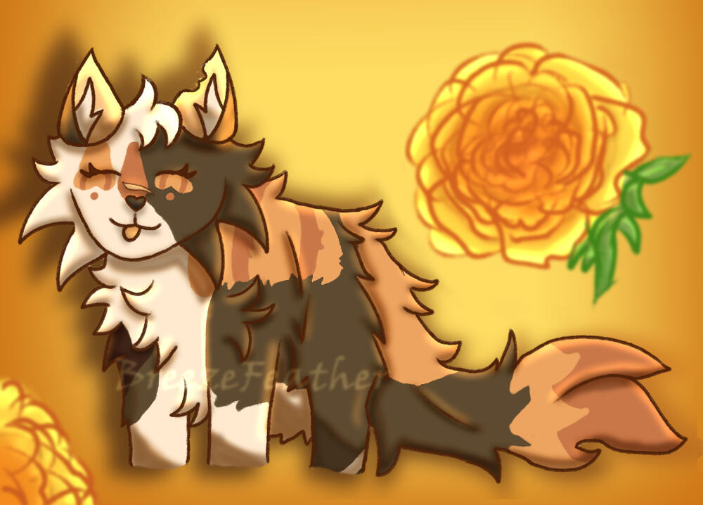 Fullbody Scene with Simple Background and 2 characters